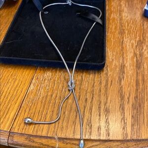 Silver Adjustable Necklace